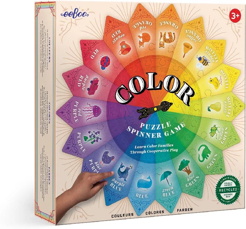 Thought-provoking puzzles Color Puzzle Spinner Game