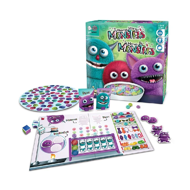 Fast-paced games Ludo & Méninge Morning with the monsters
