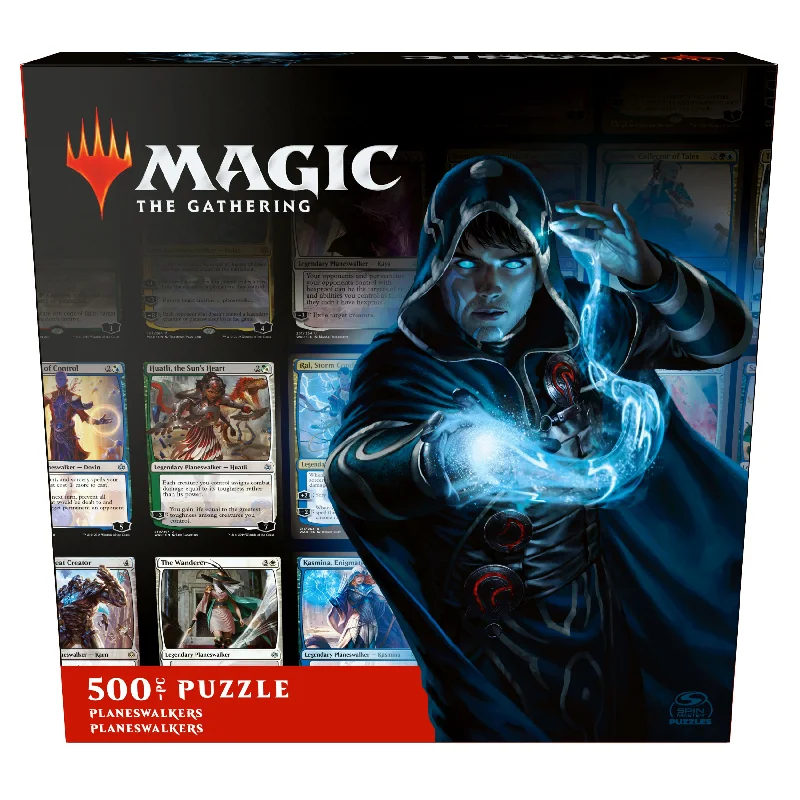 Time-consuming puzzles Magic The Gathering, Planeswalkers 500 Piece Puzzle