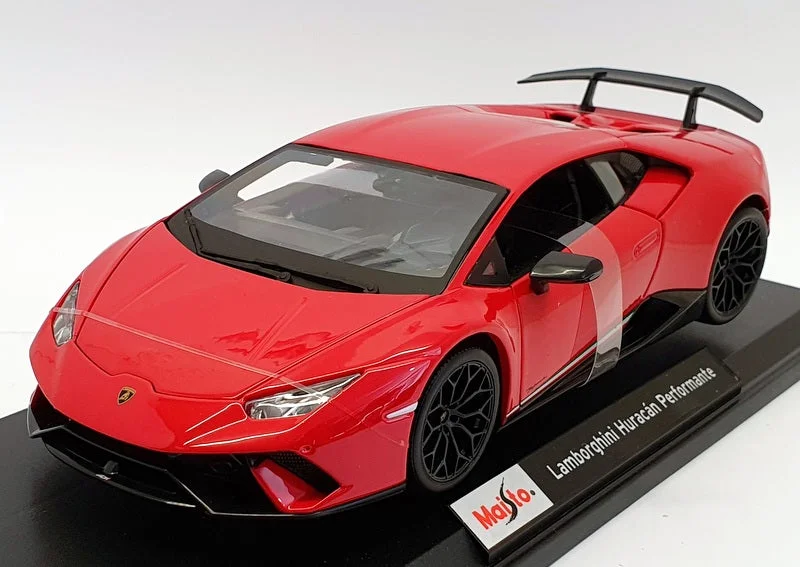 Enthusiastic toysMaisto 1/18 Scale 46629 - Lamborghini Huracan Performante - Metallic Red