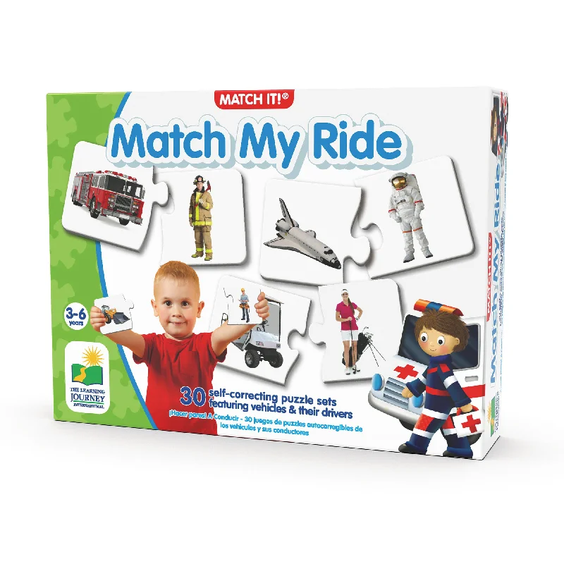 Multi-level puzzles Match It!, My Ride