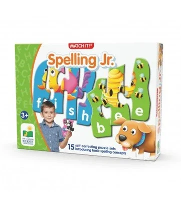 Engaging puzzlesMATCH IT SPELLING JUNIOR