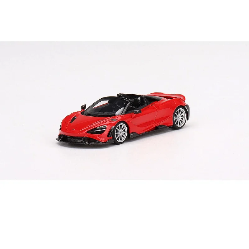 Realistic toy carsMcLaren 765LT Spider Vermillion Red - 1:43 Scale Resin Model Car