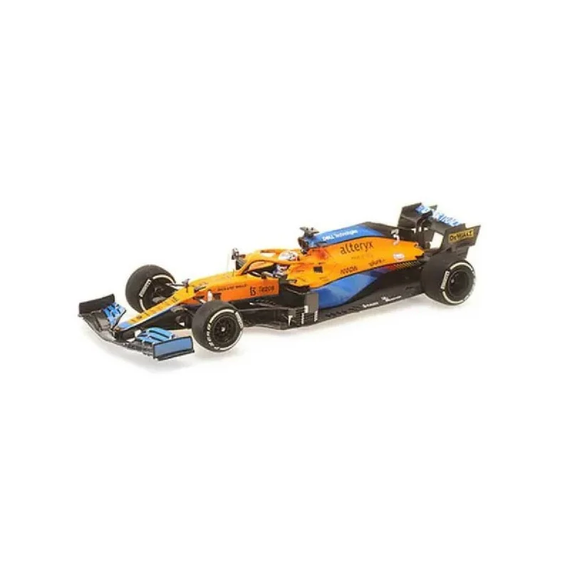 High-quality materials toys Mclaren F1 Team MCL35M - Daniel Ricciardo - Winner Italian GP 2021 - 1:43 Scale Resin Model Car