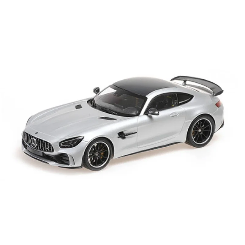Realistic toy carsMERCEDES-AMG GT-R - 2021 - SILVER - 1:18 Scale Diecast Model Car