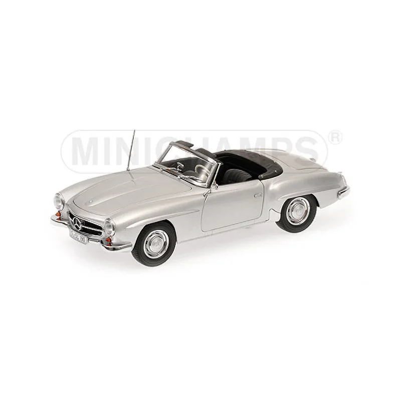 Enthusiastic toysMERCEDES-BENZ 190 SL (W121) - 1955 - SILVER - 1:18 Scale Diecast Model Car