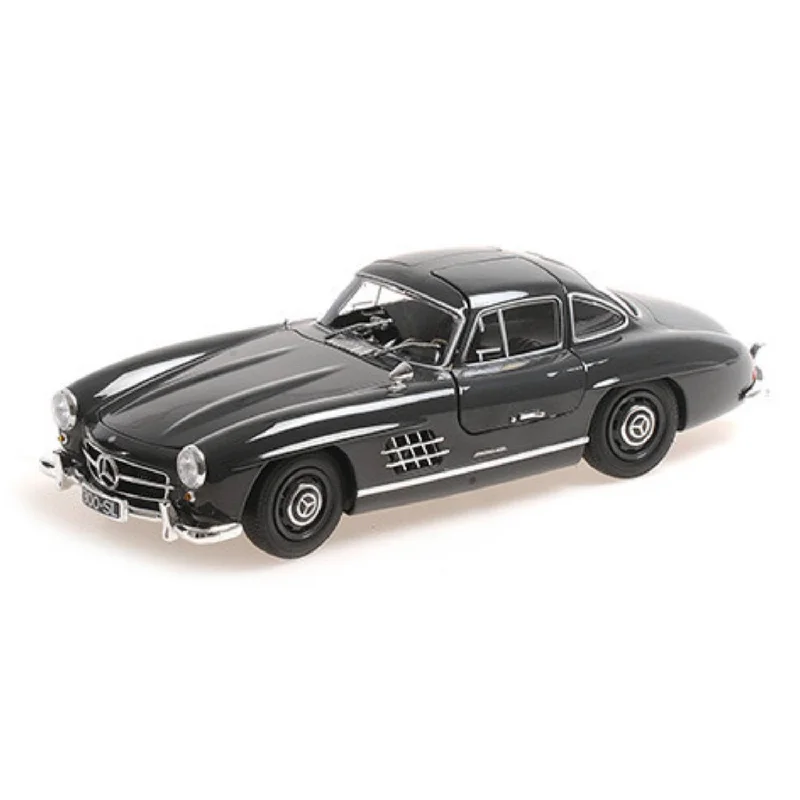 High-quality materials toys MERCEDES-BENZ 300 SL (W198) - 1955 - DARK GREY - 1:18 Scale Diecast Model Car High-quality materials toys MERCEDES-BENZ 300 SL (W198) - 1955 - DARK GREY - 1:18 Scale Diecast Model Car