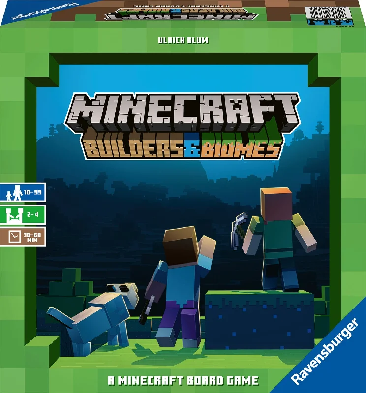 Challenging puzzles Minecraft: Builders & Biomes (A Minecraft Board Game)