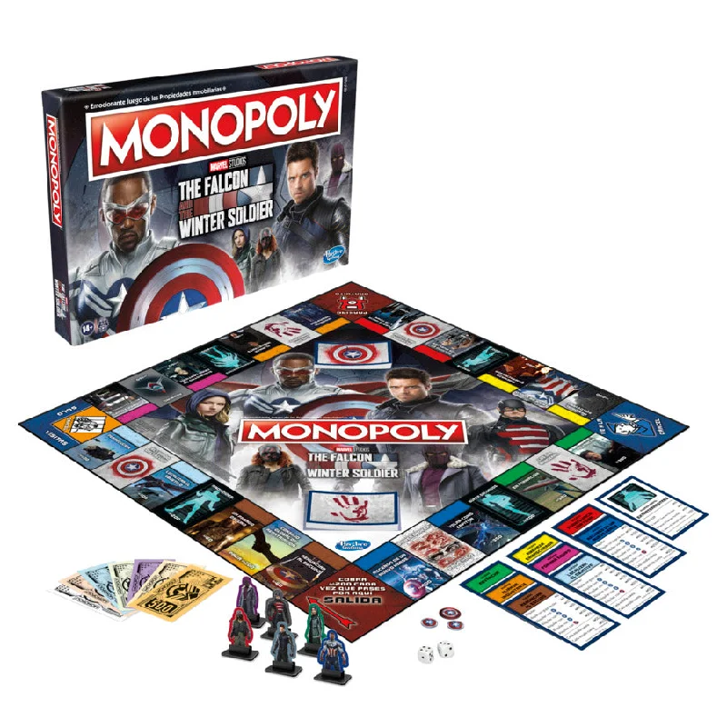 Innovative gamesMonopoly Marvel Studios Falcon And Winter Soldier Edition