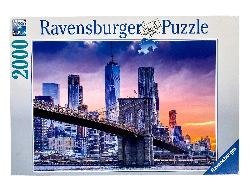 Educational games New York Skyline 2000 Piece Puzzle