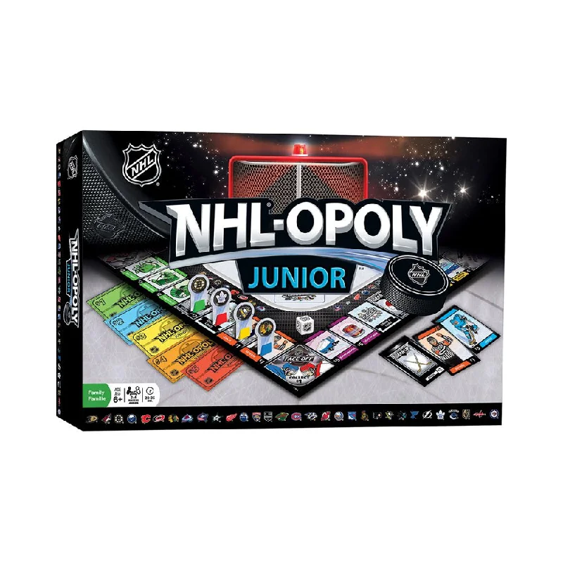 Exciting gamesNHL-Opoly Junior Game