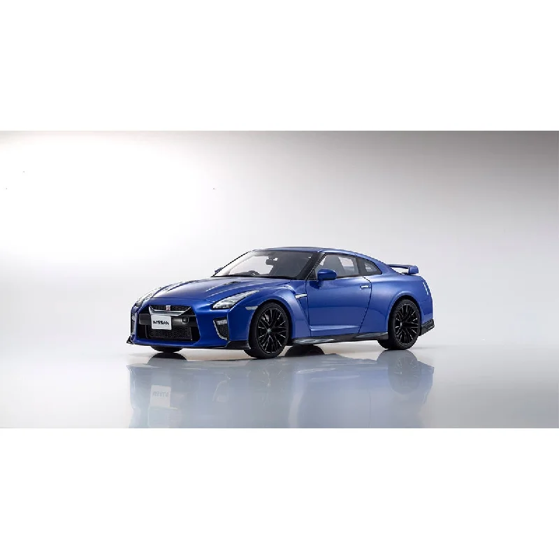 High-quality materials toys Nissan GT-R  2020 - Blue - 1:18 Scale Resin Model Car