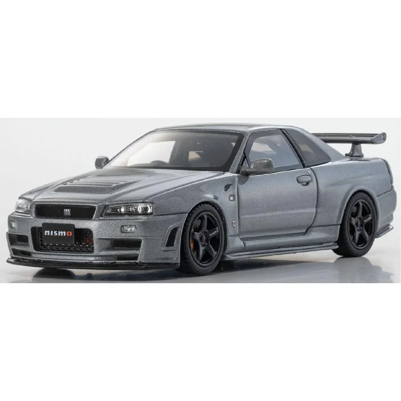 Realistic toy carsNissan Skyline GT-R R34 NISMO Grand Touring Car (Gray) - 1:43 Scale Resin Model Car Realistic toy carsNissan Skyline GT-R R34 NISMO Grand Touring Car (Gray) - 1:43 Scale Resin Model Car