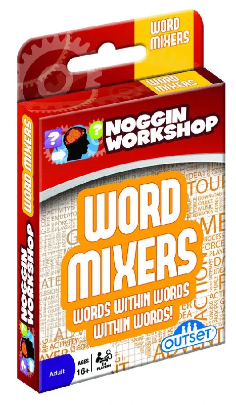 Intricate puzzles NOGGINS WORKSHOP  WORD MIXERS