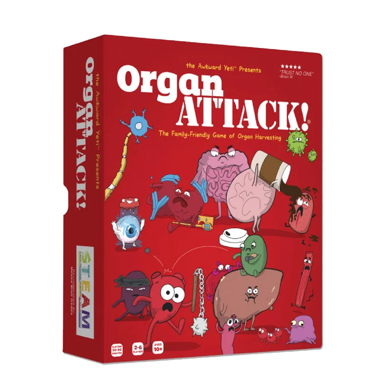 Relaxing games Organ Attack! Game New Edition