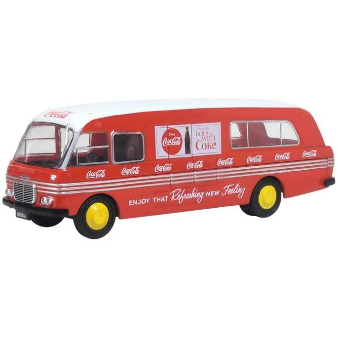 High-quality materials toys OXFORD 1/76 BMC Mobile Unit Coca Cola