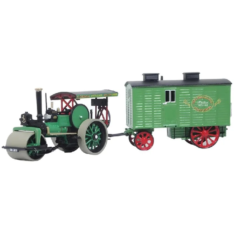 Fun toy carsOXFORD Fred Dibnah Aveling & Porter Road Roller(Betsy) & Wagon