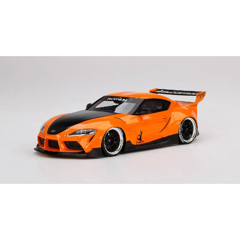 Enthusiastic toysPandem Toyota GR Supra V1.0 Orange - 1:18 Scale Resin Model Car
