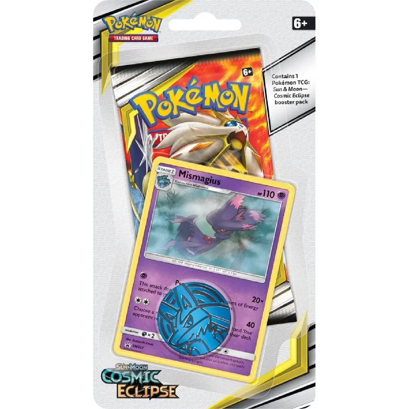 Interactive games Pokemon TCG Cosmic Eclipse Checklane Blister Pack Assorted Styles