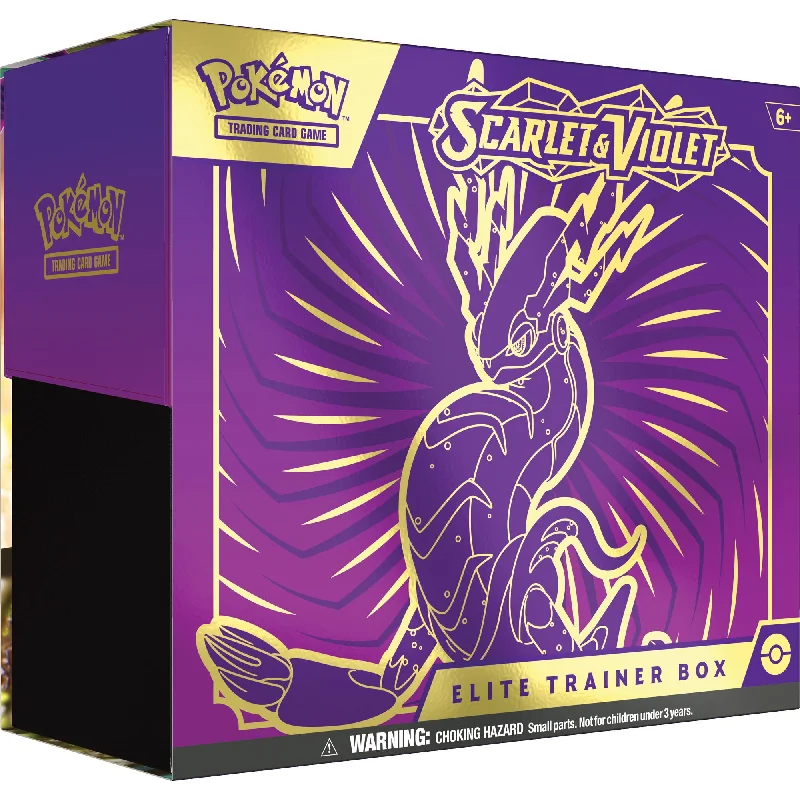 Interactive games Pokemon TCG Scarlet & Violet 1 Elite Trainer Box Assorted Styles