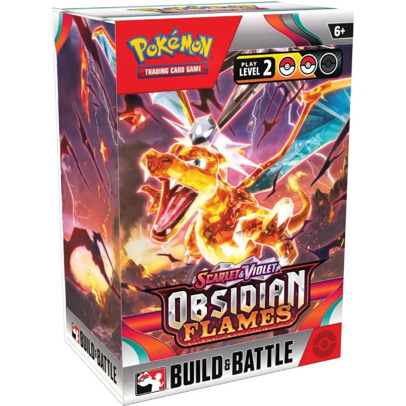 Interactive games Pokemon TCG Scarlet & Violet 3 Obsidian Flames - Build & Battle Box