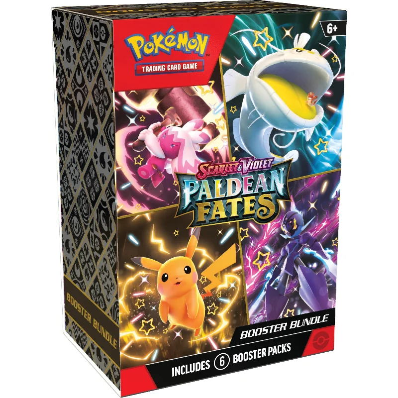 Educational games Pokemon TCG Scarlet & Violet 4.5 Paldean Fates Booster Bundle Set