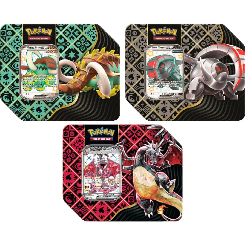 Engaging puzzlesPokemon TCG Scarlet & Violet 4.5 Paldean Fates Tin Assorted Styles