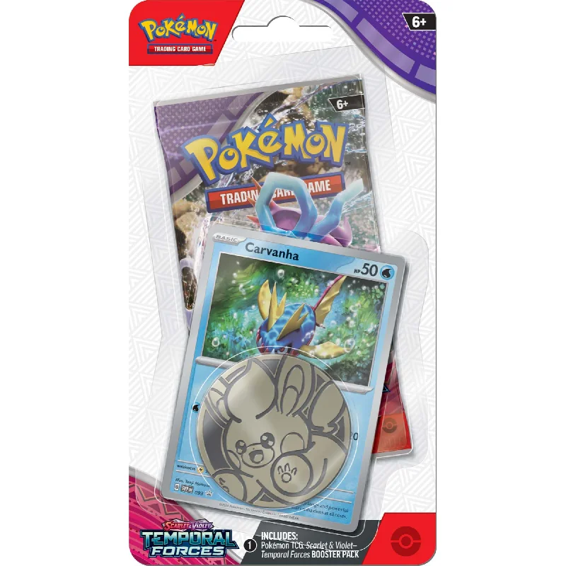 Fast-paced games Pokemon TCG Scarlet & Violet 5 Checklane Blister Assorted Styles