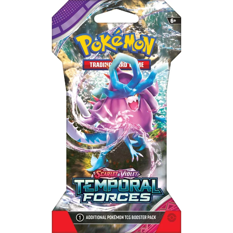 Entertaining games Pokemon TCG Scarlet & Violet 5 Temporal Forces Blister