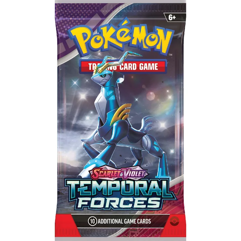Time-consuming puzzles Pokemon TCG Scarlet & Violet 5 Temporal Forces Booster Assorted Styles