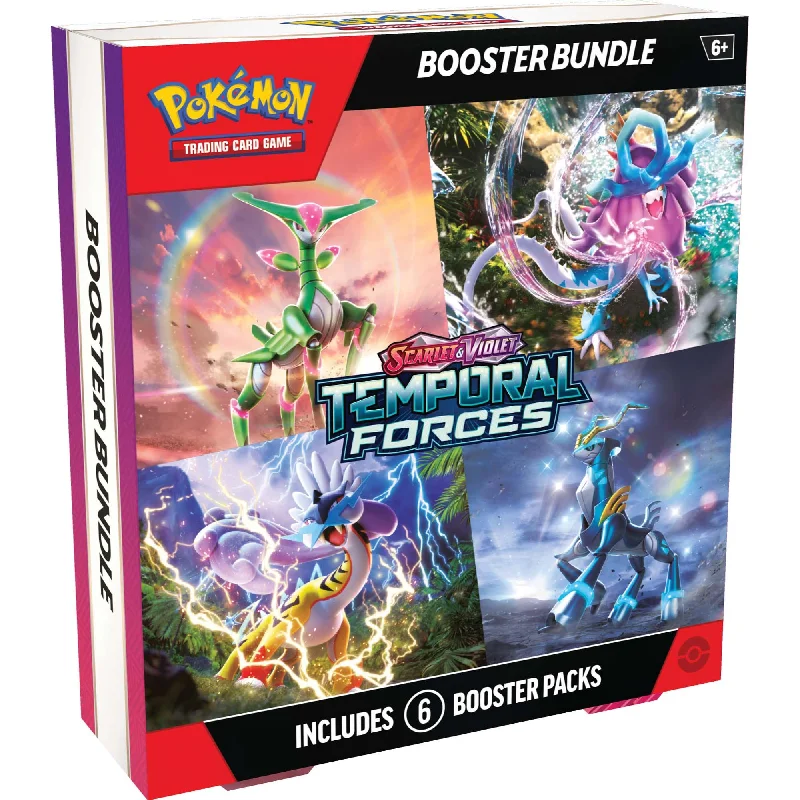 Engaging puzzlesPokemon TCG Scarlet & Violet 5 Temporal Forces Booster Bundle