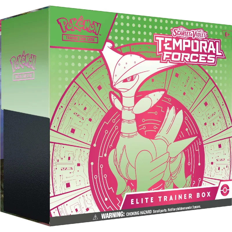 Casual games Pokemon TCG Scarlet & Violet 5 Temporal Forces Elite Trainer Box Assorted Styles