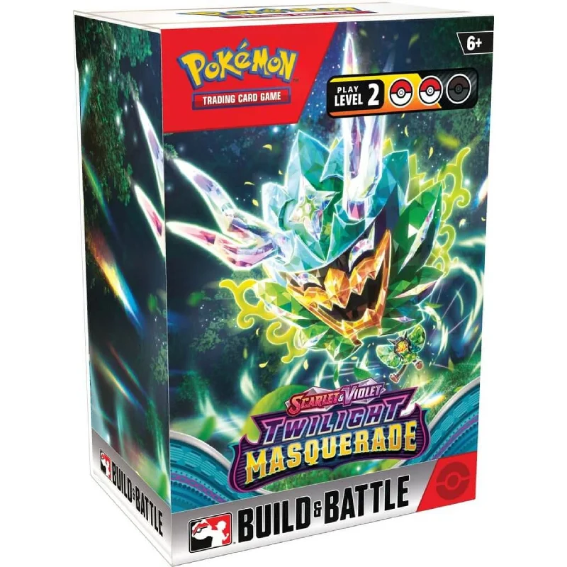 Casual games Pokemon TCG Scarlet & Violet 6 Twilight Masquerade Build & Battle Box