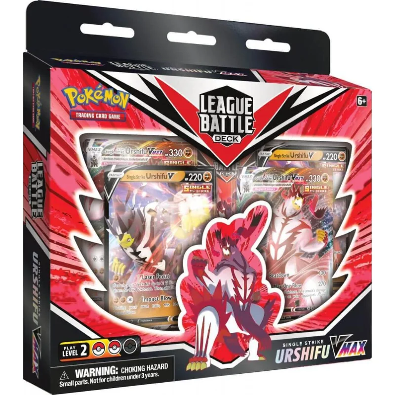 Entertaining games Pokemon TCG Urshifu Vmax League Battle Deck