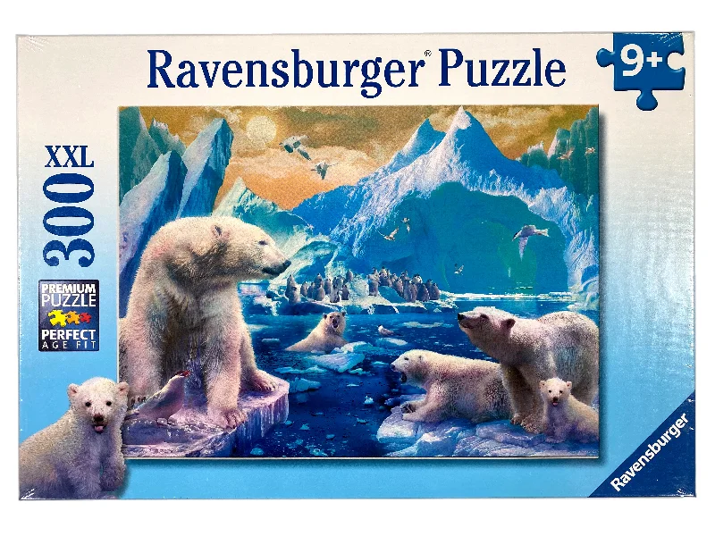 Logical puzzles Polar Bear Kingdom 300 Piece Puzzle
