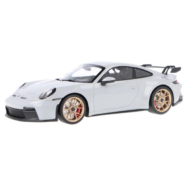 Fun toy carsPORSCHE 911 (992) GT3 - 2021 - CHALK/ GOLD WHEELS - 1:18 Scale Resin Model Car Fun toy carsPORSCHE 911 (992) GT3 - 2021 - CHALK/ GOLD WHEELS - 1:18 Scale Resin Model Car