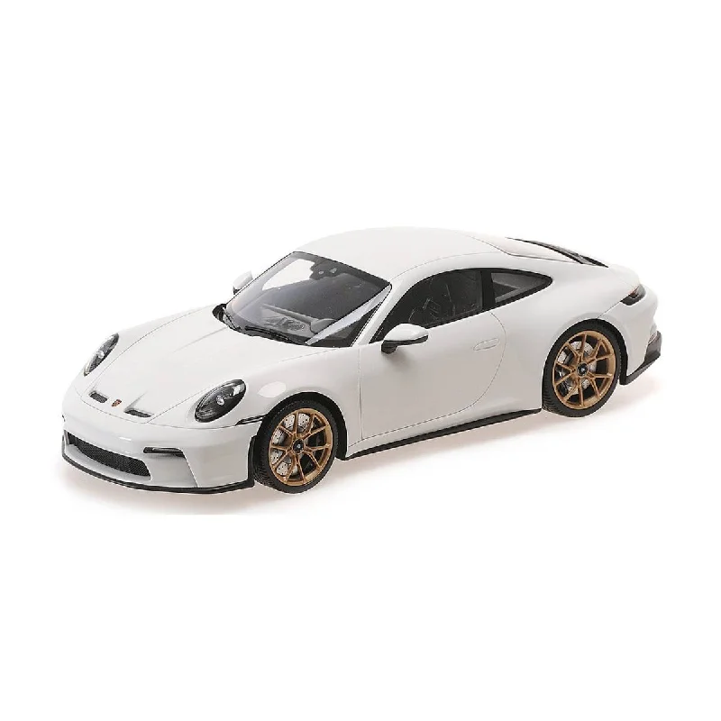 Playful toys PORSCHE 911 (992) GT3 TOURING - 2022 - WHITE W/NEODYME WHEELS - 1:18 Scale Resin Model Car Playful toys PORSCHE 911 (992) GT3 TOURING - 2022 - WHITE W/NEODYME WHEELS - 1:18 Scale Resin Model Car