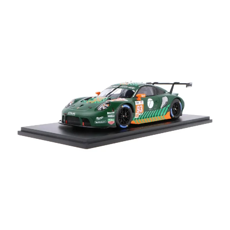Enthusiastic toysPorsche 911 RSR-19 No.93 Proton Competition - 24H Le Mans 2022 - M. Fassbender - M. Campbell - Z. Robichon.  With Acrylic Cover - 1:18 Scale Resin Model Car