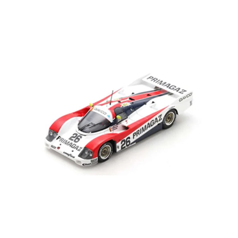 High-quality toy cars Porsche 962 C No.26 24H Le Mans 1990 - M. Duez - H. Grohs - J. Oppermann - 1:43 Scale Resin Model Car