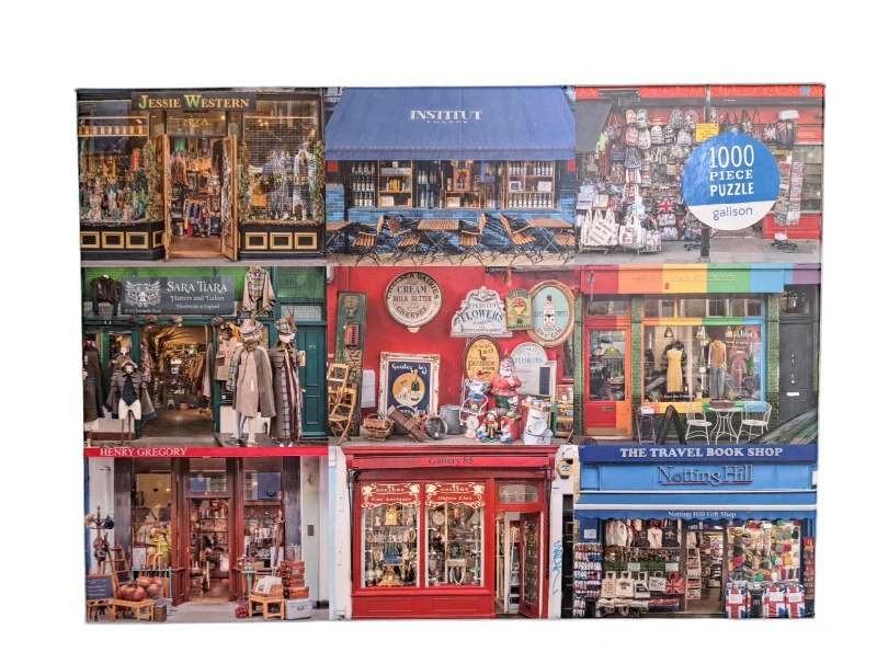 Logical puzzles Portobello Road - 1000pc Puzzle