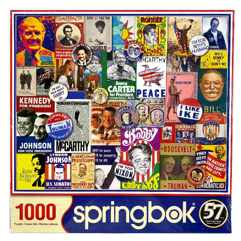 Casual games Poster Politics 1000 Piece Puzzle
