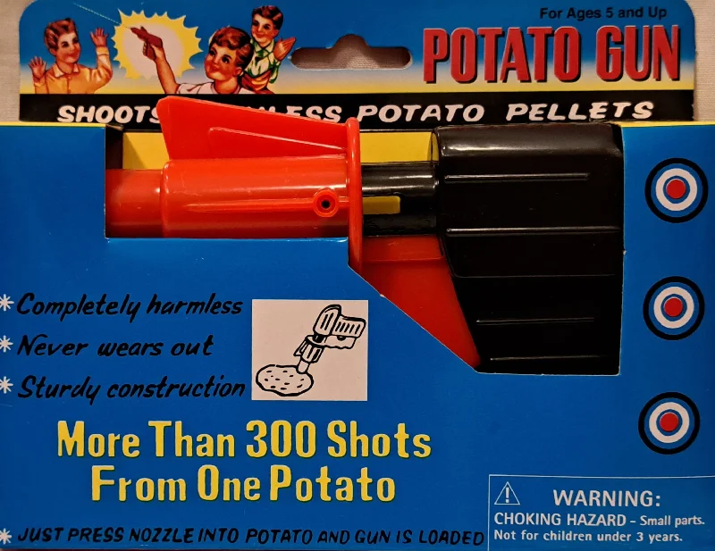 Intricate puzzles Potato Gun