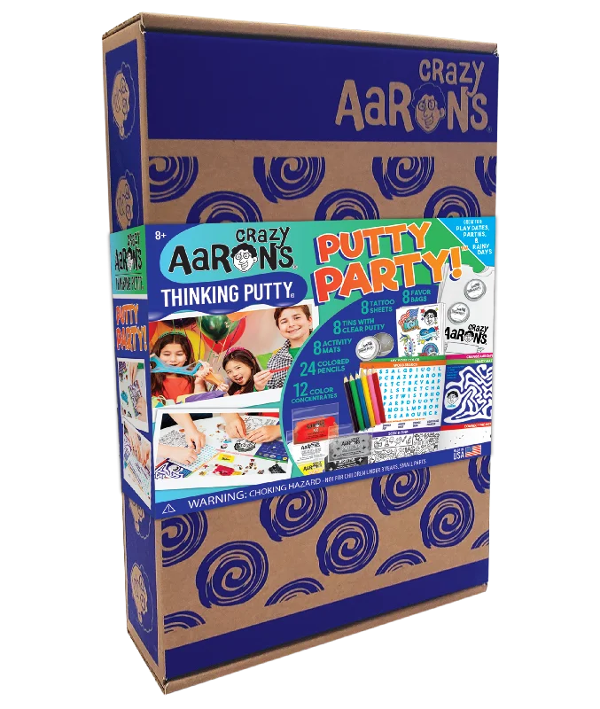 Competitive games Putty Party Pack, perfect for 8 kids, create your own putty styles Competitive games Putty Party Pack, perfect for 8 kids, create your own putty styles