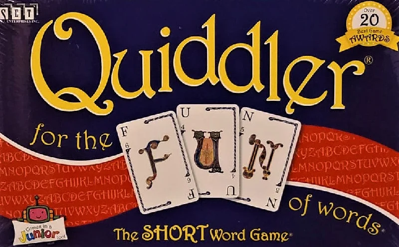 Time-consuming puzzles Quiddler