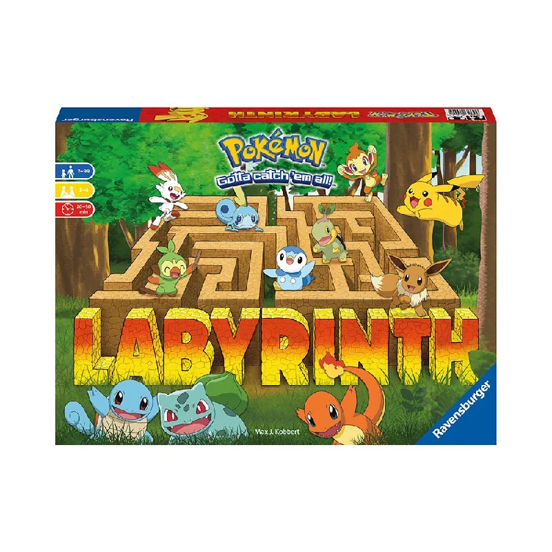 Challenging puzzles Ravensburger Labyrinth Pokemon Game