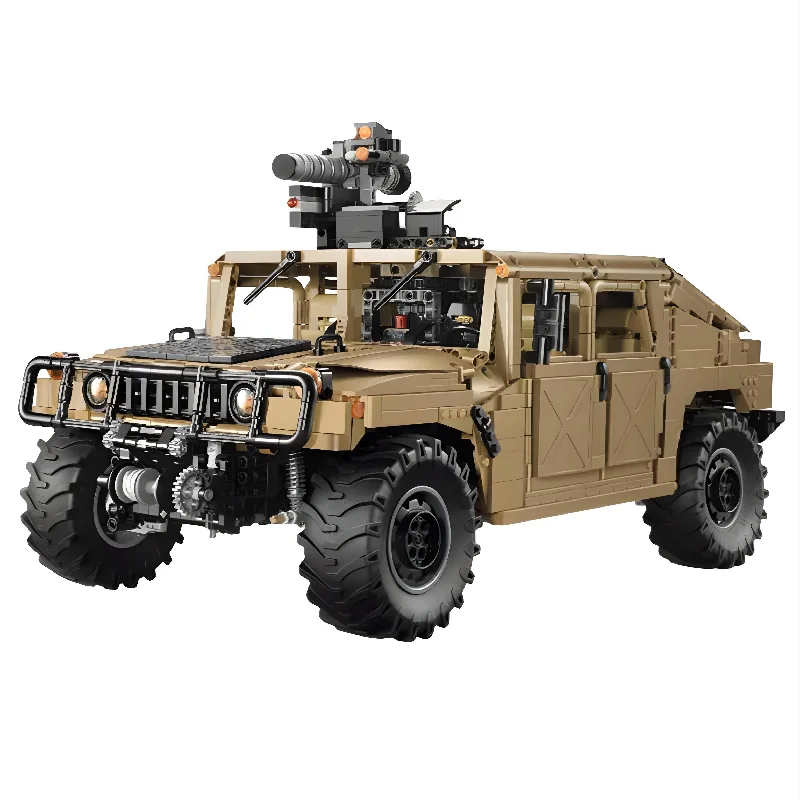 High-quality toy cars REMOTE CONTROLLED HUMVEE | 3934PCS