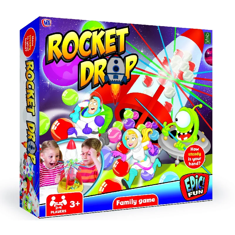 Casual games ROCKET DROP GAME