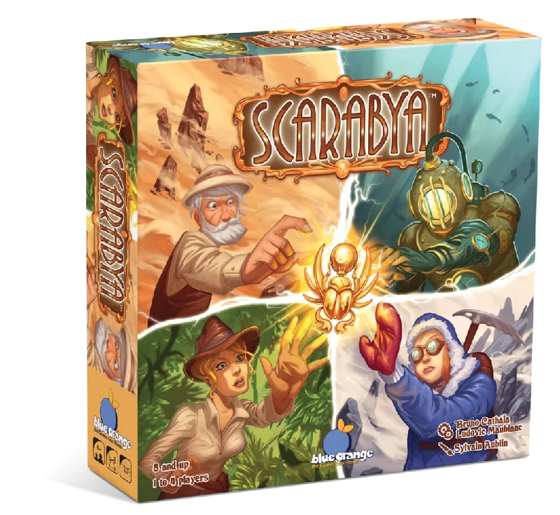 Intricate puzzles SCARABYA GAME