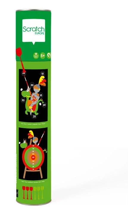 Addictive games SCRATCH DARTS - KNIGHT MAGNETIC 36X55CM 2-SIDED PRINTING