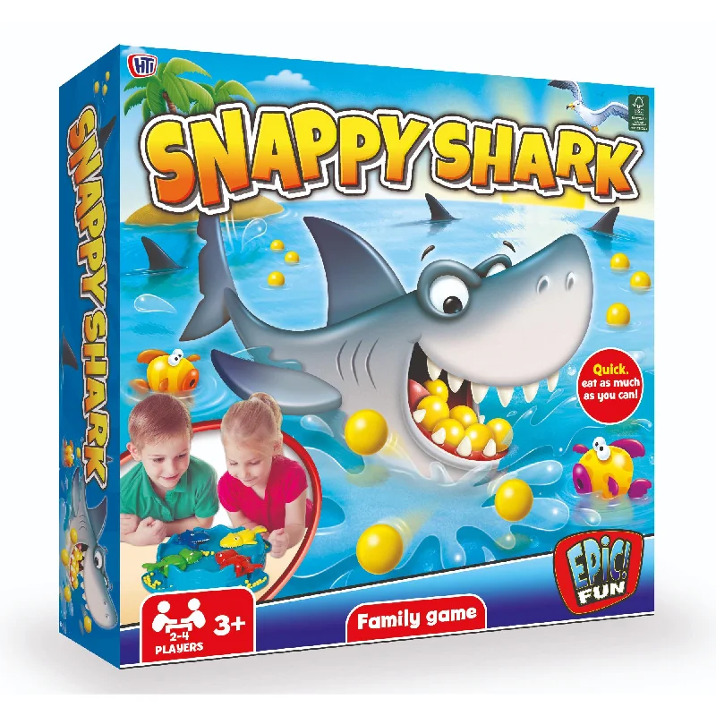 Age-appropriate puzzles Snappy Shark Game